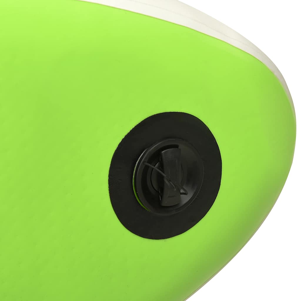 vidaXL Σανίδα SUP Φουσκωτή Σετ Πράσινη 305 x 76 x 15 εκ.