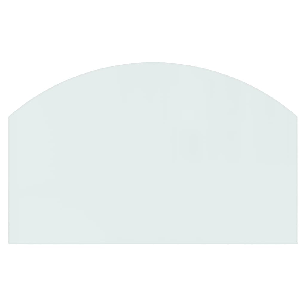 vidaXL Πλάκα Τζακιού 80 x 50 εκ. Γυάλινη