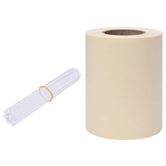 vidaXL Περίφραξη Προστατευτική Κρεμ 35 x 0,19 μ. από PVC