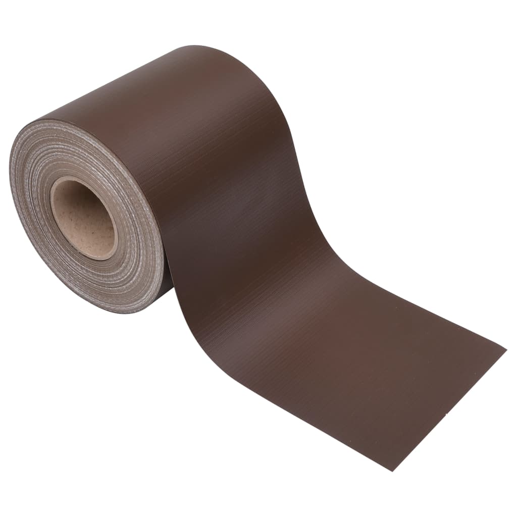 vidaXL Περίφραξη Προστατευτική Καφέ 35 x 0,19 μ. από PVC