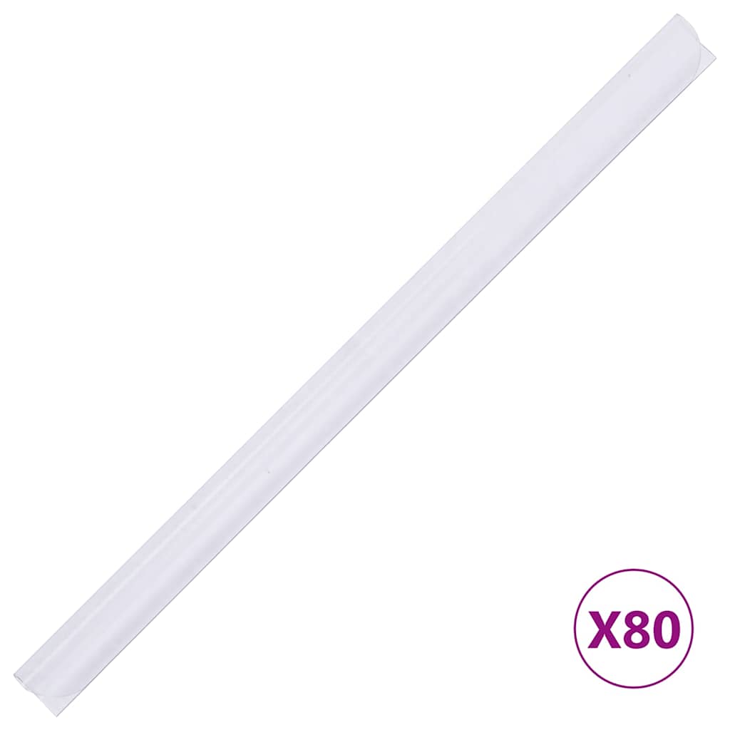 vidaXL Περιφράξεις Προστατευτικές 4 τεμ. Καφέ 35 x 0,19 μ. από PVC