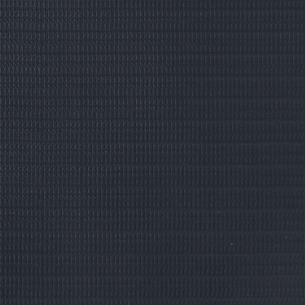 vidaXL Περιφράξεις Προστατευτικές 4 τεμ Σκούρο Γκρι Ματ 35x0,19 μ. PVC