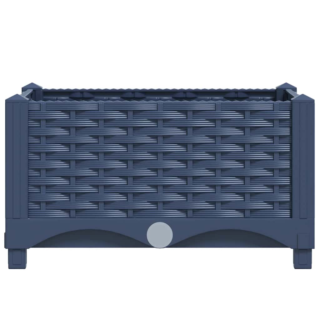 vidaXL Ζαρντινιέρα 160 x 40 x 23 εκ. από Πολυπροπυλένιο