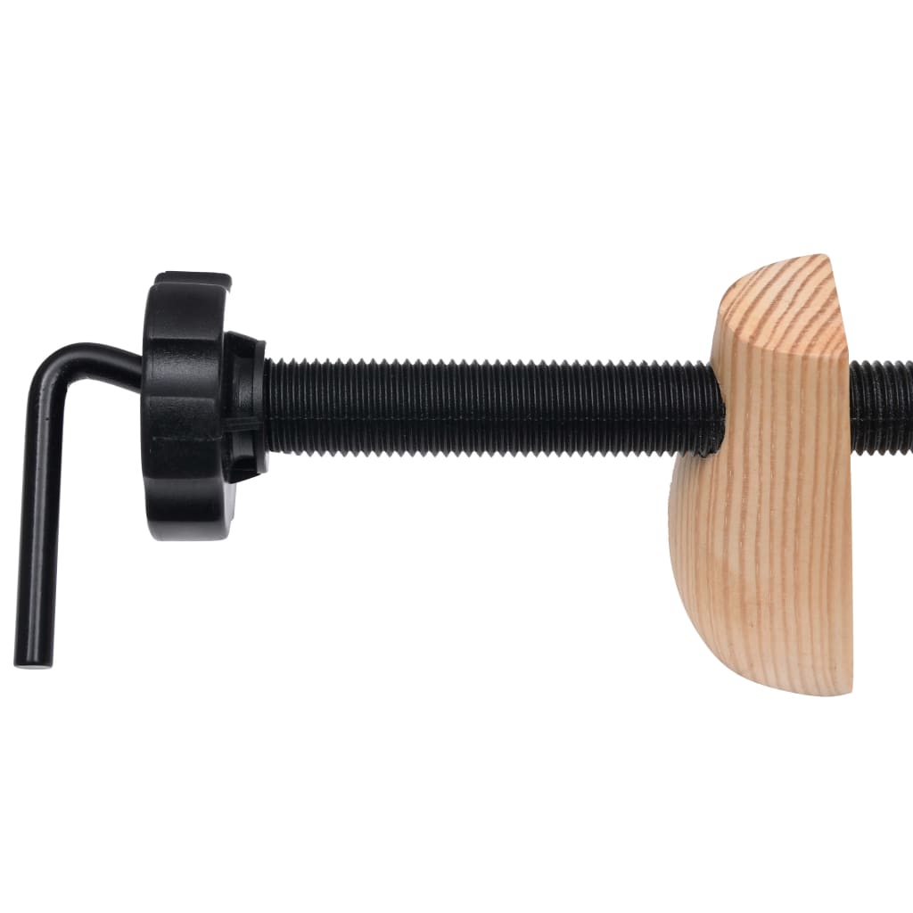 vidaXL Καλαπόδια 2 Ζευγάρια Μέγεθος 36-40 από Μασίφ Ξύλο Πεύκου