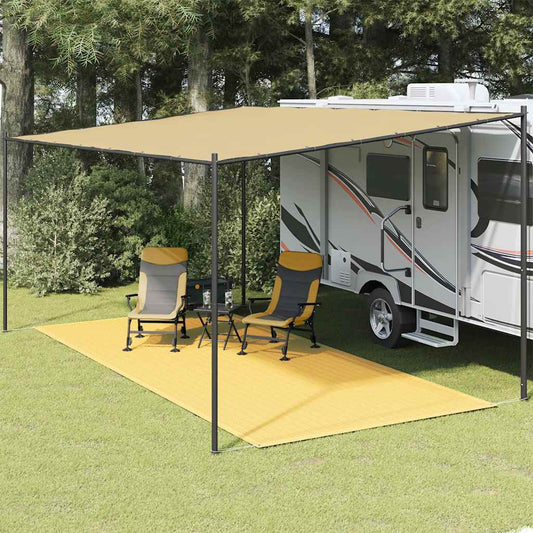 vidaXL Χαλί Σκηνής Μπεζ 250 x 600 εκ.
