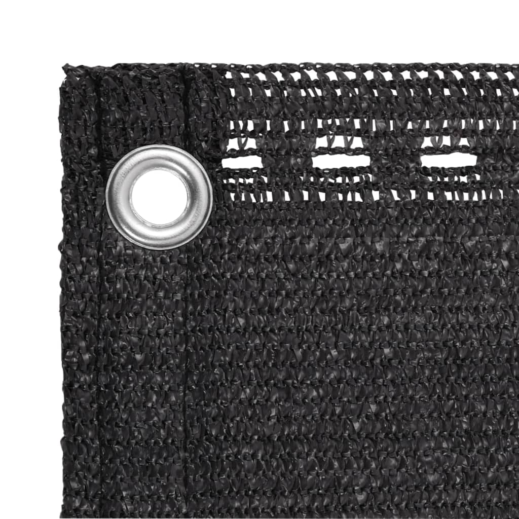 vidaXL Διαχωριστικό Βεράντας Ανθρακί 75 x 300 εκ. από HDPE