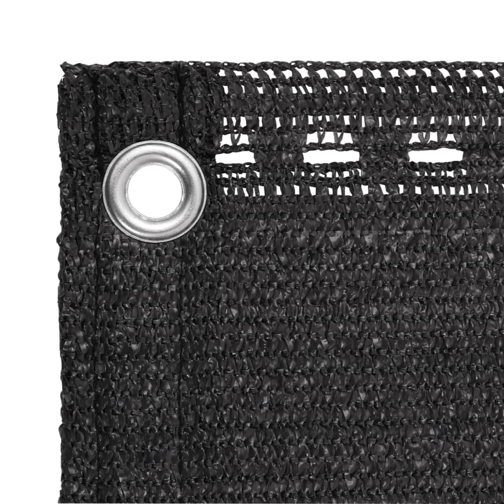 vidaXL Διαχωριστικό Βεράντας Ανθρακί 90 x 300 εκ. από HDPE