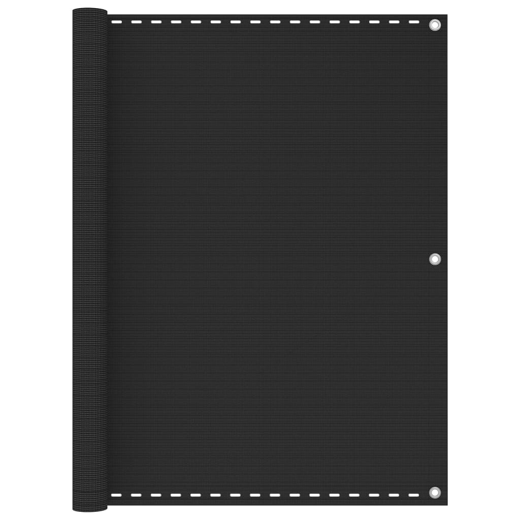 vidaXL Διαχωριστικό Βεράντας Ανθρακί 120 x 300 εκ. από HDPE