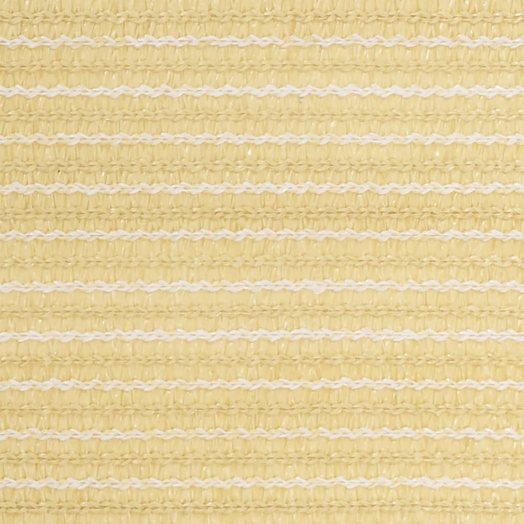 vidaXL Διαχωριστικό Βεράντας Μπεζ 75 x 300 εκ. από HDPE