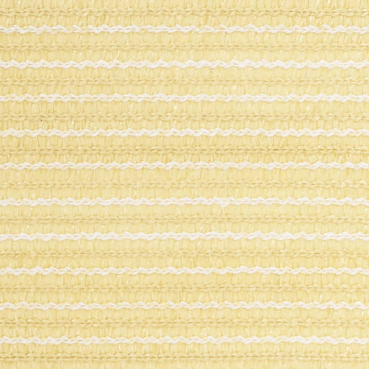 vidaXL Διαχωριστικό Βεράντας Μπεζ 120 x 500 εκ. από HDPE