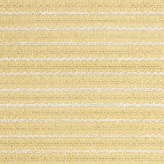 vidaXL Διαχωριστικό Βεράντας Μπεζ 120 x 600 εκ. από HDPE