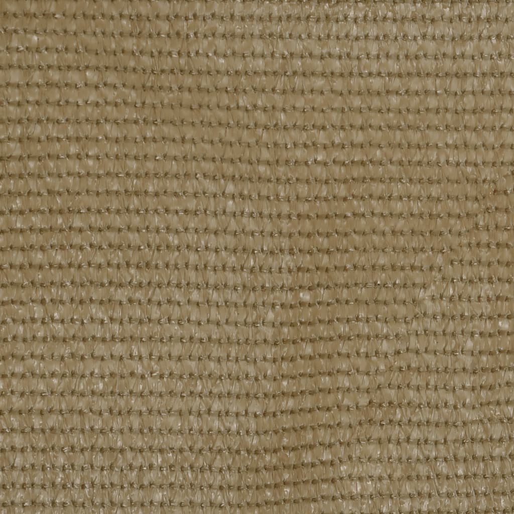 vidaXL Διαχωριστικό Βεράντας Taupe 120 x 400 εκ. από HDPE