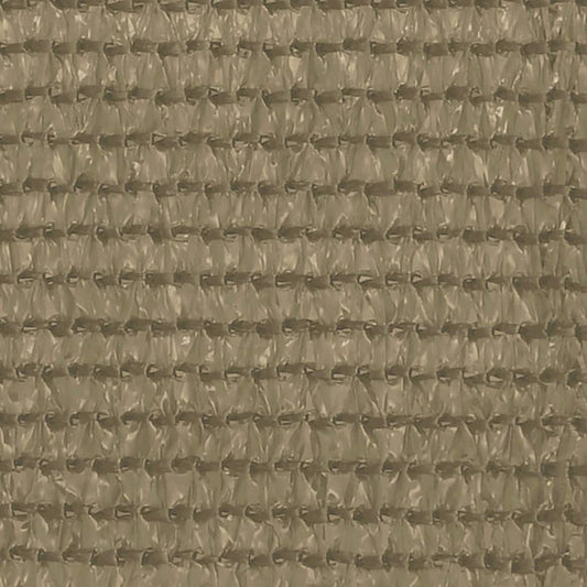 vidaXL Διαχωριστικό Βεράντας Taupe 120 x 600 εκ. από HDPE