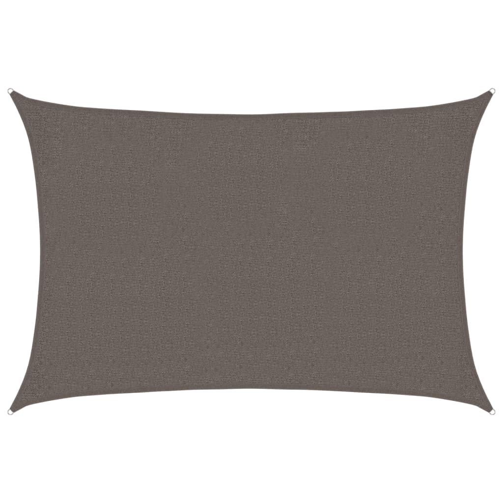 vidaXL Πανί Σκίασης Ανθρακί 2 x 3 μ. από HDPE 160 γρ./μ²