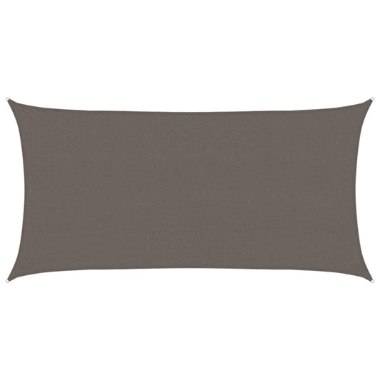 vidaXL Πανί Σκίασης Ανθρακί 2,5 x 5 μ. από HDPE 160 γρ./μ²