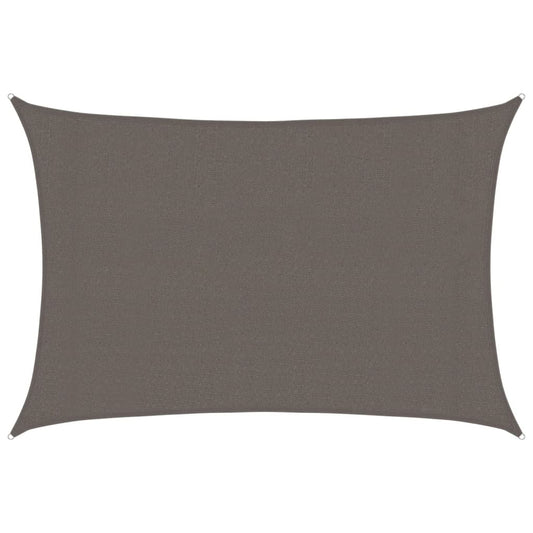 vidaXL Πανί Σκίασης Ανθρακί 3 x 4 μ. από HDPE 160 γρ./μ²