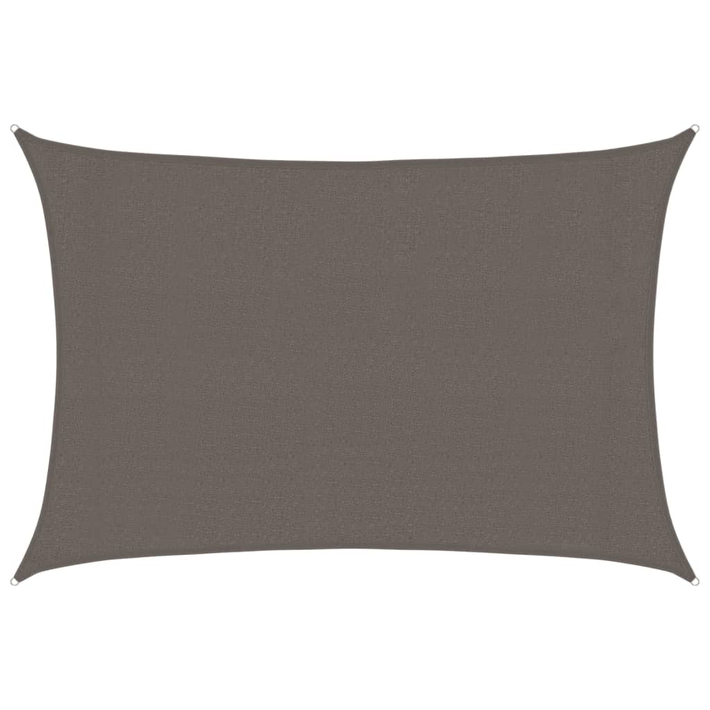 vidaXL Πανί Σκίασης Ανθρακί 3 x 4,5 μ. από HDPE 160 γρ./μ²