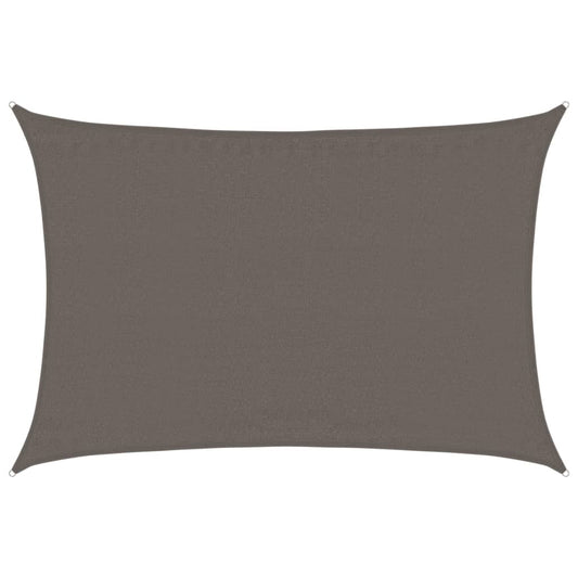 vidaXL Πανί Σκίασης Ανθρακί 3,5 x 4,5 μ. από HDPE 160 γρ./μ²