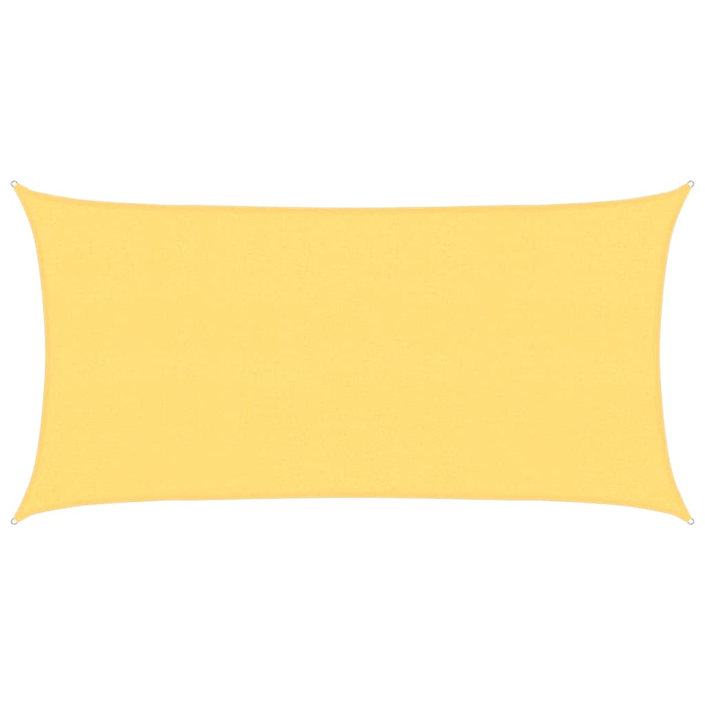 vidaXL Πανί Σκίασης Μπεζ 2,5 x 4,5 μ. από HDPE 160 γρ./μ²