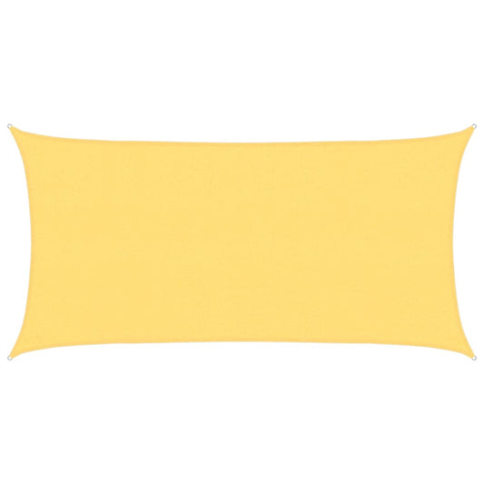 vidaXL Πανί Σκίασης Μπεζ 2,5 x 4,5 μ. από HDPE 160 γρ./μ²