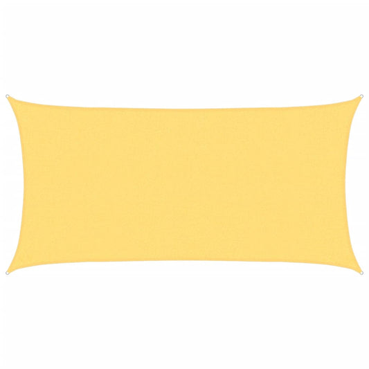 vidaXL Πανί Σκίασης Μπεζ 2,5 x 5 μ. από HDPE 160 γρ./μ²