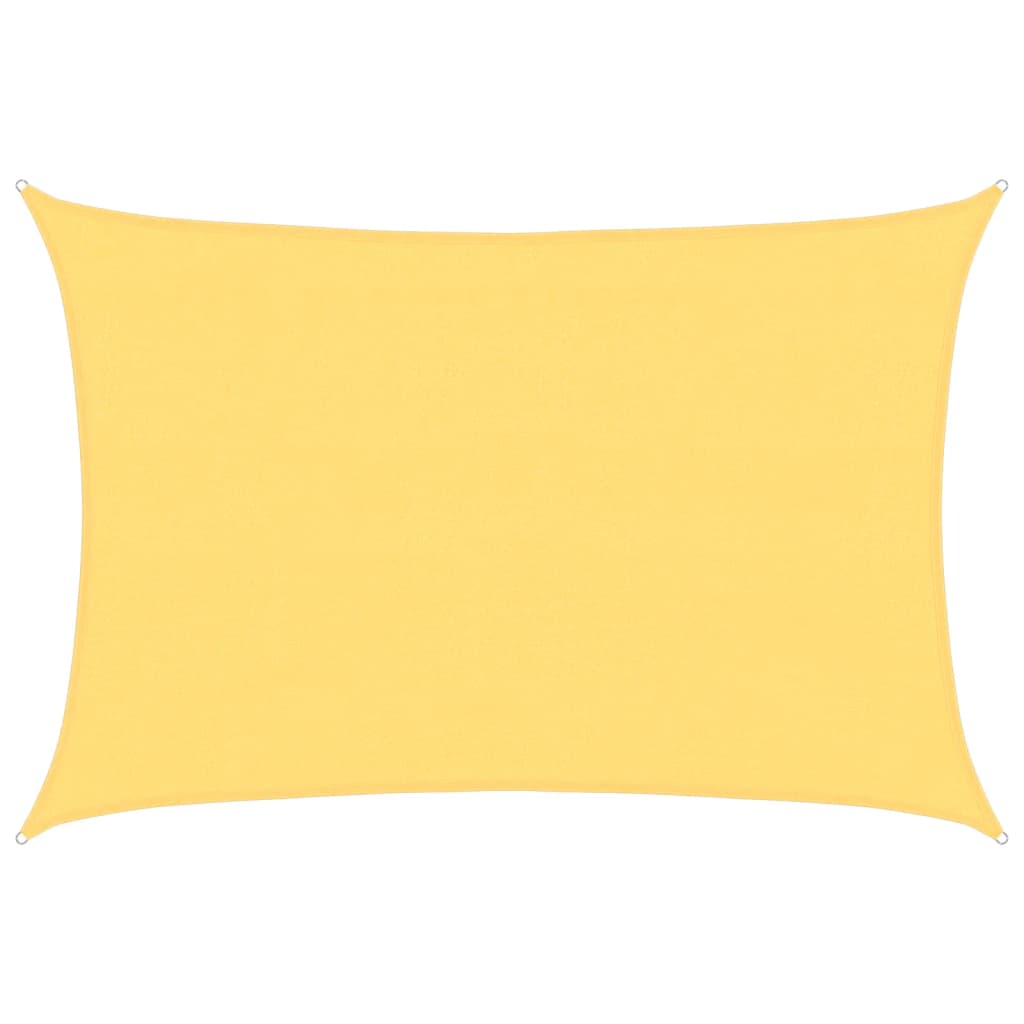 vidaXL Πανί Σκίασης Μπεζ 4 x 5 μ. από HDPE 160 γρ/μ²