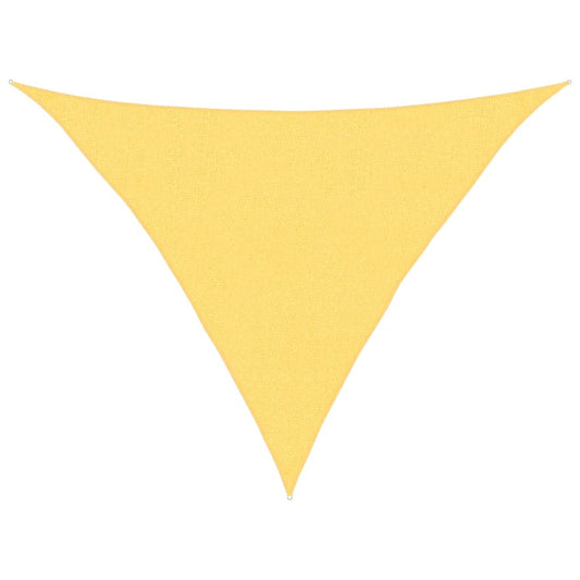 vidaXL Πανί Σκίασης Μπεζ 2,5 x 2,5 x 3,5 μ. από HDPE 160 γρ/μ²