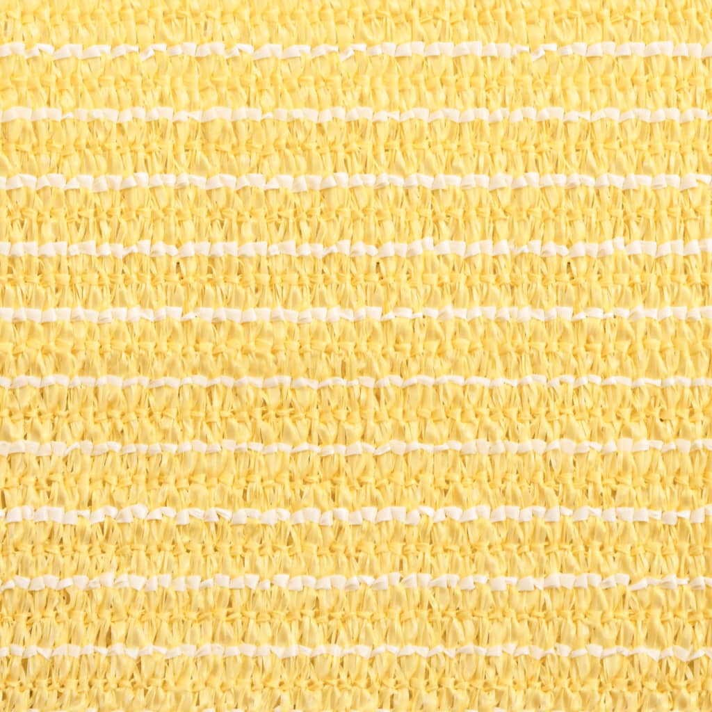 vidaXL Πανί Σκίασης Μπεζ 2,5 x 2,5 x 3,5 μ. από HDPE 160 γρ/μ²