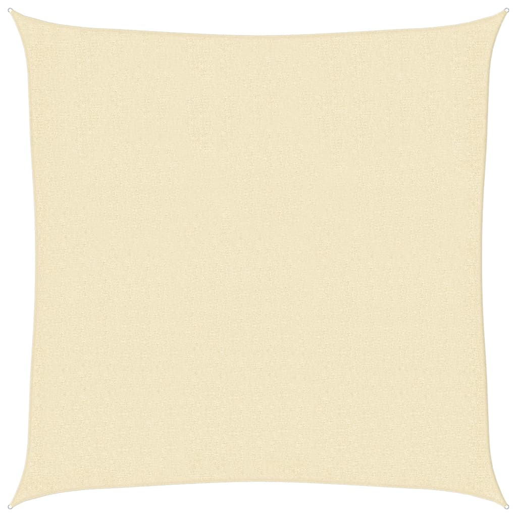 vidaXL Πανί Σκίασης Κρεμ 2,5 x 2,5 μ. από HDPE 160 γρ./μ²