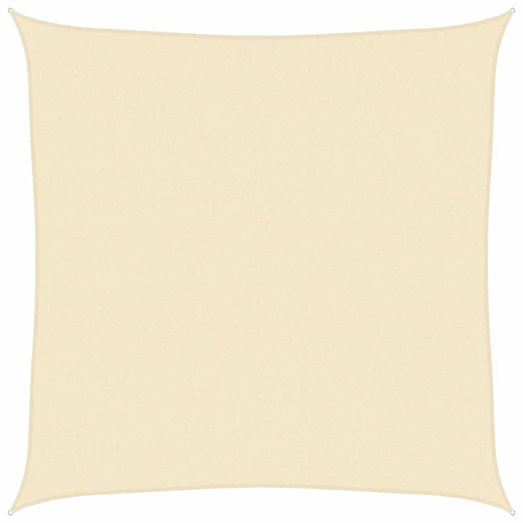 vidaXL Πανί Σκίασης Κρεμ 7 x 7 μ. από HDPE 160 γρ./μ²