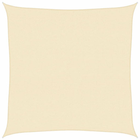 vidaXL Πανί Σκίασης Κρεμ 7 x 7 μ. από HDPE 160 γρ./μ²