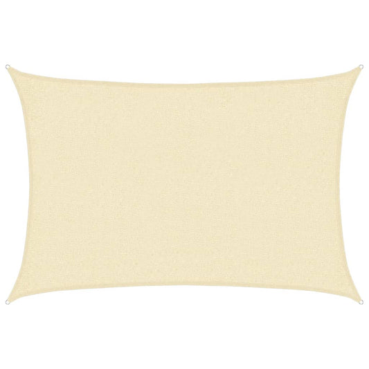 vidaXL Πανί Σκίασης Κρεμ 2 x 2,5 μ. από HDPE 160 γρ./μ²