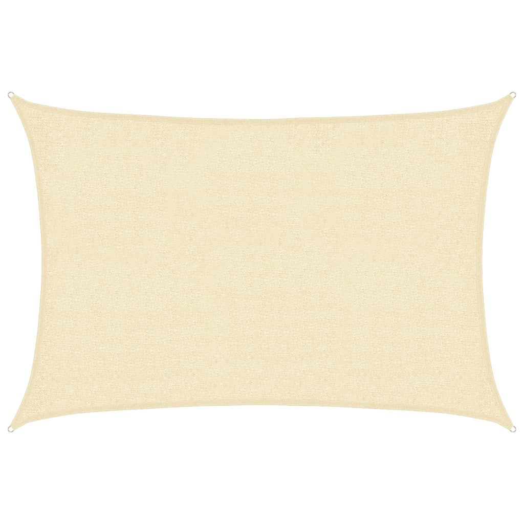 vidaXL Πανί Σκίασης Κρεμ 2 x 3 μ. από HDPE 160 γρ./μ²