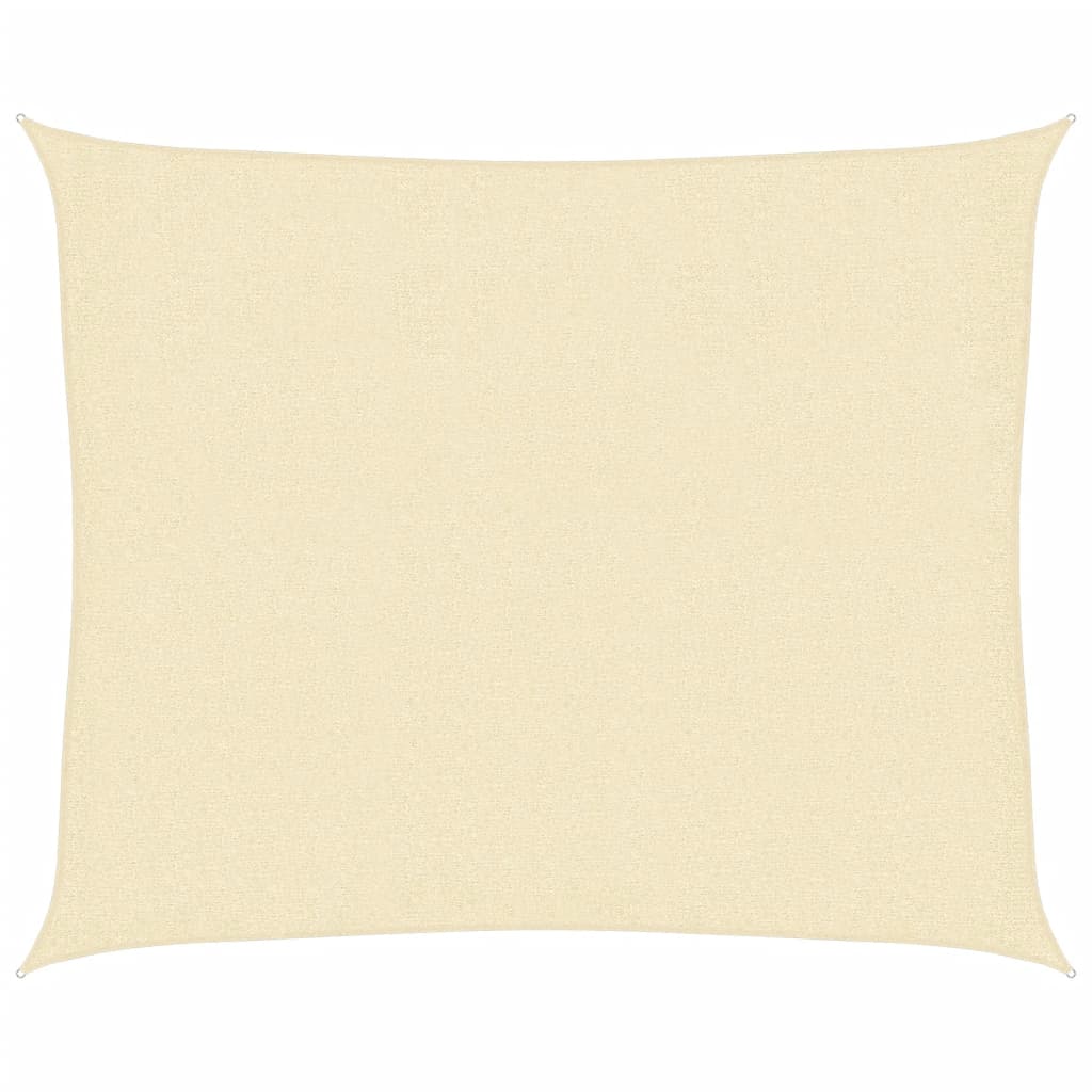 vidaXL Πανί Σκίασης Κρεμ 2,5 x 3 μ. από HDPE 160 γρ./μ²
