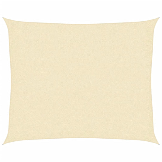 vidaXL Πανί Σκίασης Κρεμ 2,5 x 3 μ. από HDPE 160 γρ./μ²