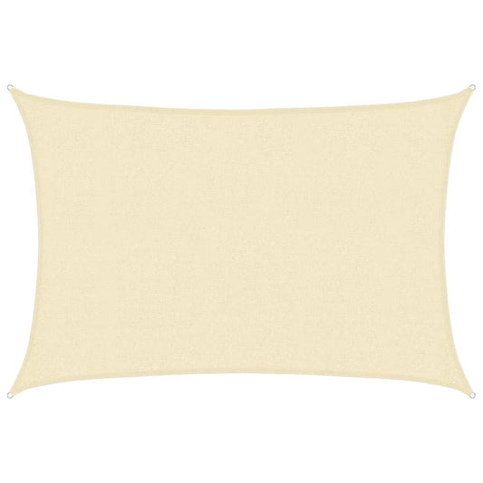 vidaXL Πανί Σκίασης Κρεμ 2,5 x 4 μ. από HDPE 160 γρ./μ²