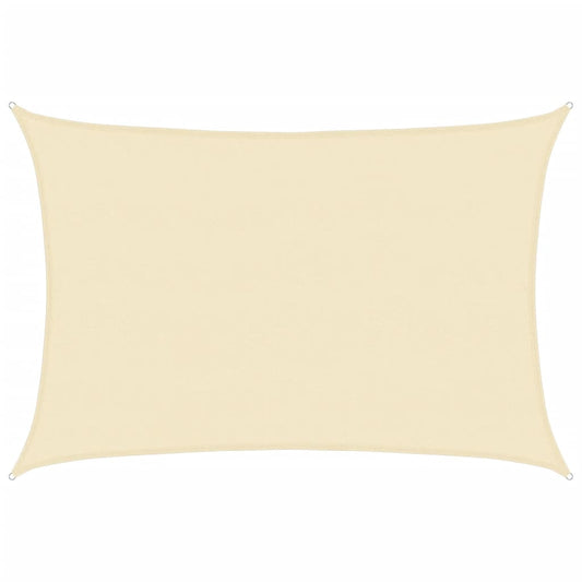 vidaXL Πανί Σκίασης Κρεμ 5 x 6 μ. από HDPE 160 γρ./μ²