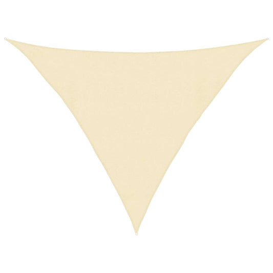 vidaXL Πανί Σκίασης Κρεμ 4 x 4 x 5,8 μ. από HDPE 160 γρ./μ²