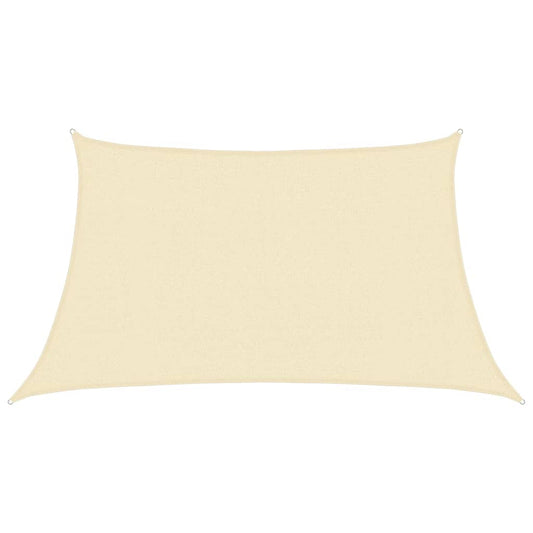vidaXL Πανί Σκίασης Κρεμ 3/4 x 2 μ. από HDPE 160 γρ./μ²