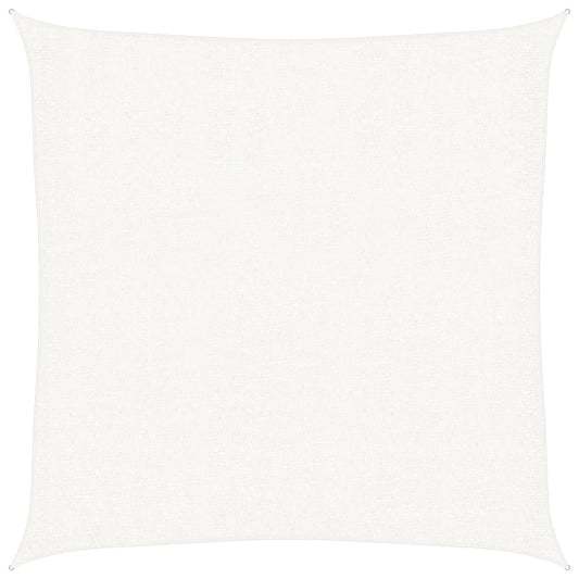 vidaXL Πανί Σκίασης Λευκό 3 x 3 μ. από HDPE 160 γρ./μ²