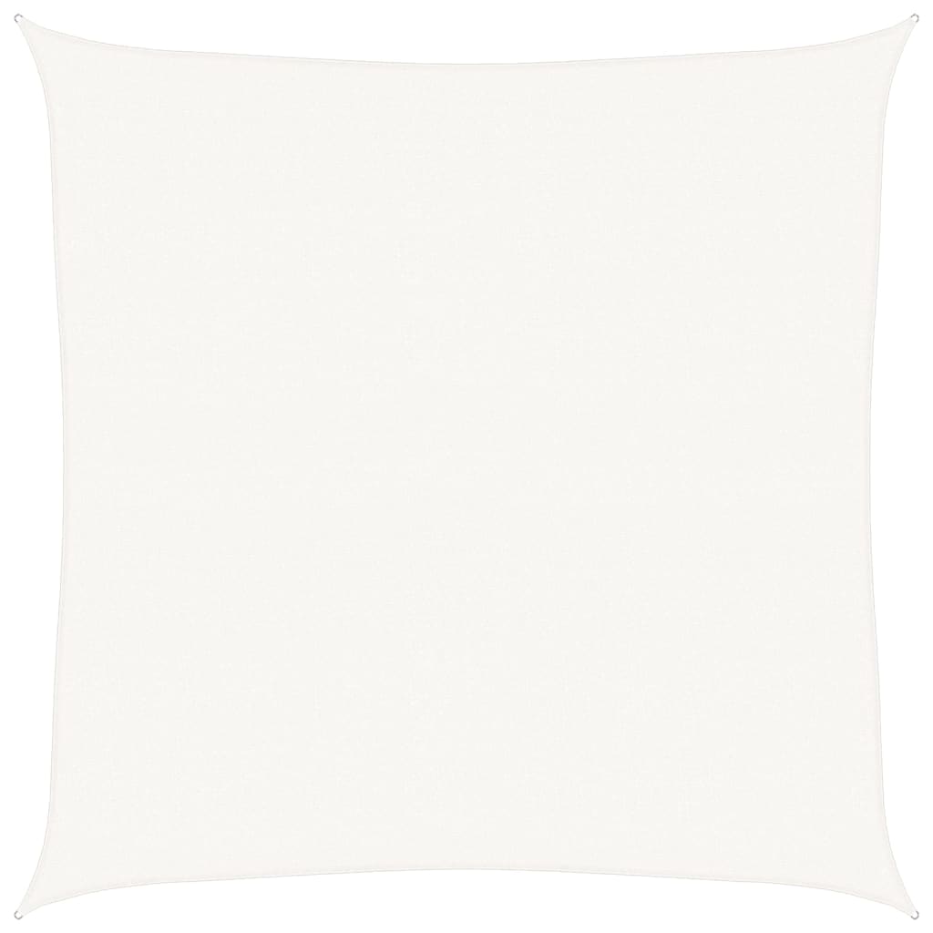 vidaXL Πανί Σκίασης Λευκό 5 x 5 μ. από HDPE 160 γρ./μ²