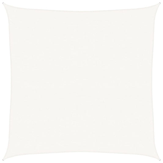 vidaXL Πανί Σκίασης Λευκό 5 x 5 μ. από HDPE 160 γρ./μ²