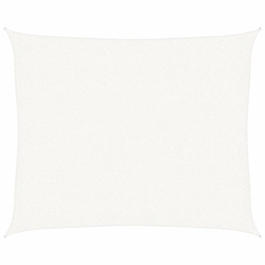 vidaXL Πανί Σκίασης Λευκό 2,5 x 3 μ. από HDPE 160 γρ./μ²