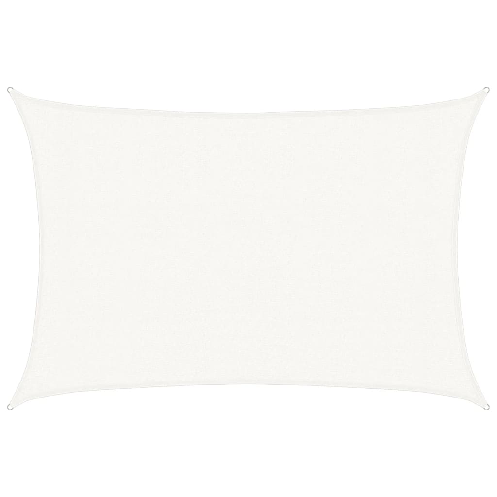 vidaXL Πανί Σκίασης Λευκό 3 x 4 μ. από HDPE 160 γρ./μ²