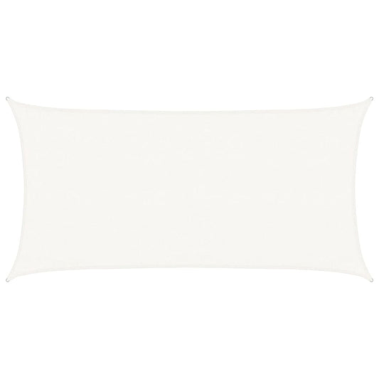 vidaXL Πανί Σκίασης Λευκό 3 x 6 μ. από HDPE 160 γρ./μ²