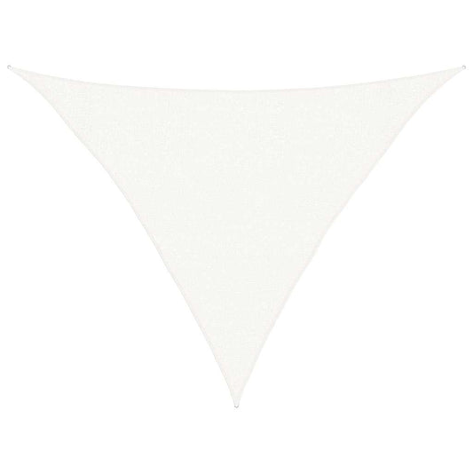 vidaXL Πανί Σκίασης Λευκό 3 x 3 x 4,2 μ. από HDPE 160 γρ/μ²