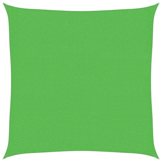 vidaXL Πανί Σκίασης Ανοιχτό Πράσινο 3,6 x 3,6 μ. από HDPE 160 γρ./μ²