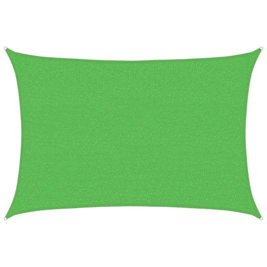 vidaXL Πανί Σκίασης Ανοιχτό Πράσινο 2,5 x 4 μ. από HDPE 160 γρ./μ²