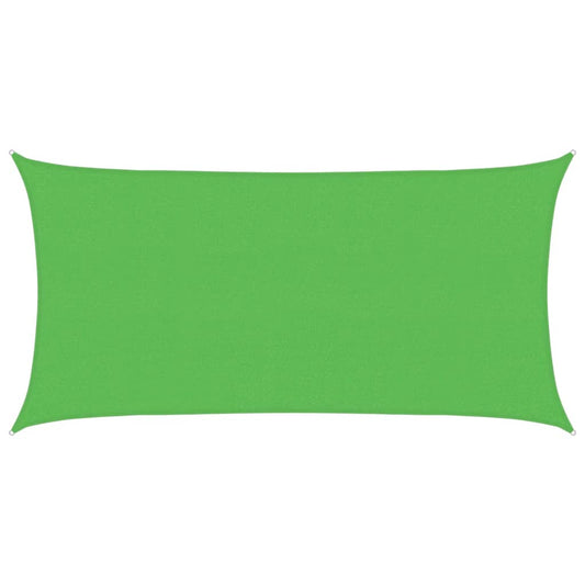 vidaXL Πανί Σκίασης Ανοιχτό Πράσινο 2,5 x 4,5 μ. από HDPE 160 γρ./μ²