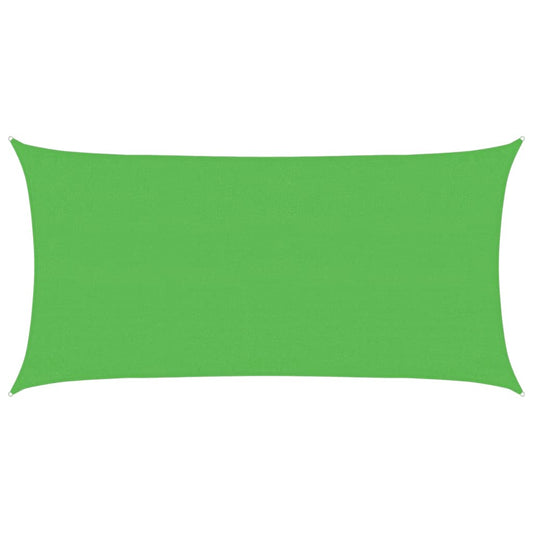 vidaXL Πανί Σκίασης Ανοιχτό Πράσινο 3 x 6 μ. από HDPE 160 γρ./μ²